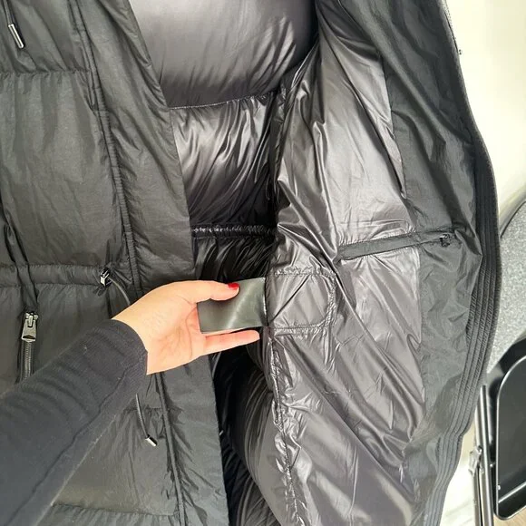 Mackage ISHANI long down coat with hood | Size: Small | Color: Black - Picture 8 of 15
